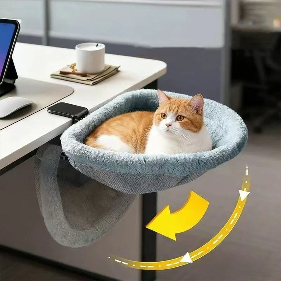 Folding Cat Desk Hammock