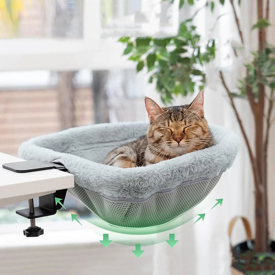 Folding Cat Desk Hammock