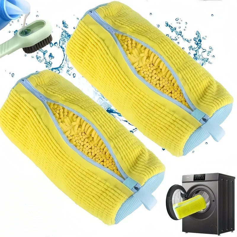 Shoe Washing Bag Set with Brush