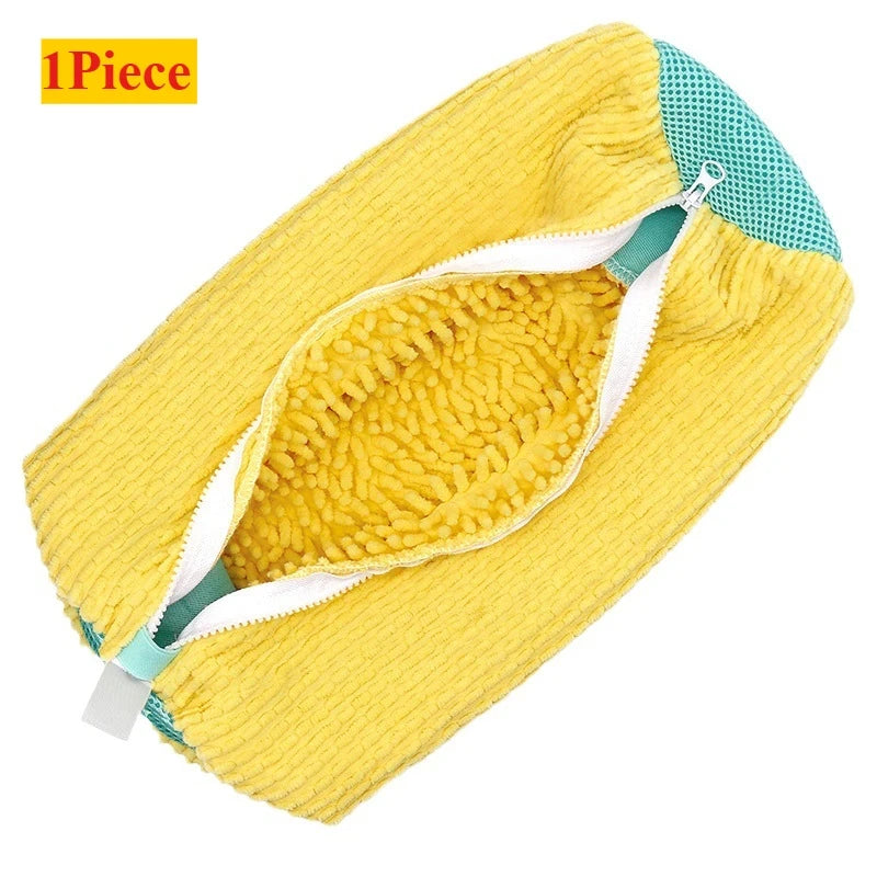 Shoe Washing Bag Set with Brush