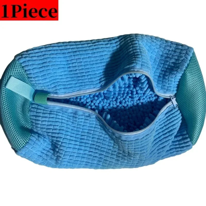 Shoe Washing Bag Set with Brush
