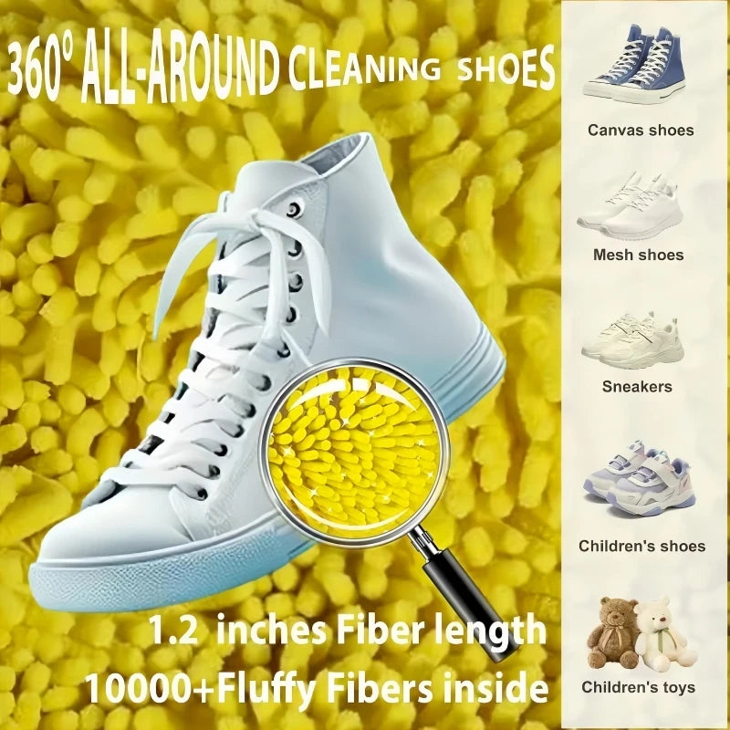Shoe Washing Bag Set with Brush