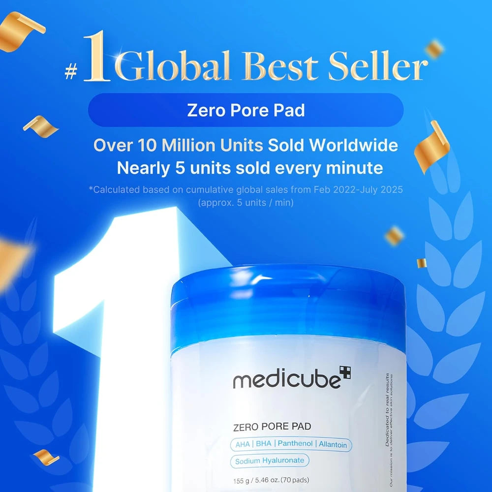 Zero Pore Exfoliating Toner Pads