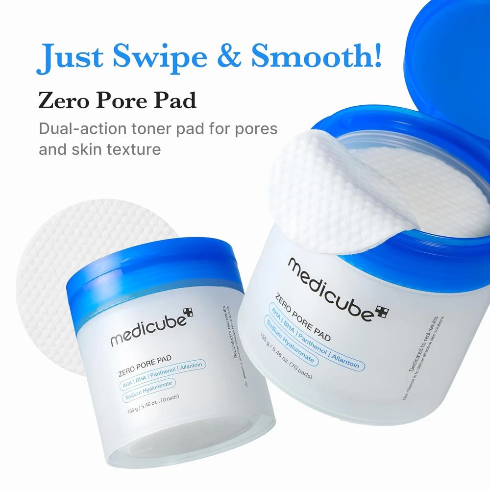 Zero Pore Exfoliating Toner Pads