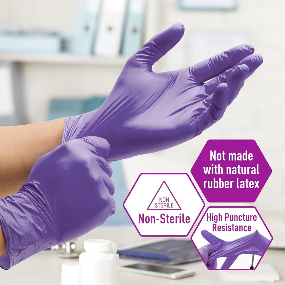 MedPride Powder Free Nitrile Exam Gloves