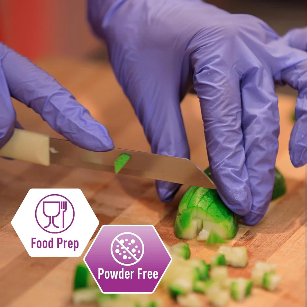 MedPride Powder Free Nitrile Exam Gloves