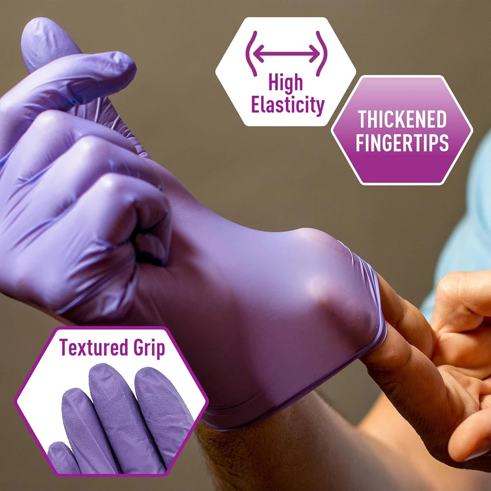 MedPride Powder Free Nitrile Exam Gloves
